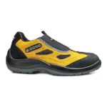 Base Sicherheitshalbschuh Four Holes S1P – schwarz/gelb - Toolcon.works Base Sicherheitshalbschuh Four Holes S1P