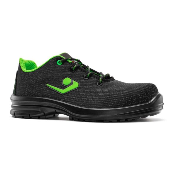 Base Sicherheitshalbschuh Halley S3L in schwarz/grün