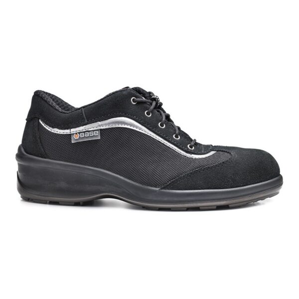 Base Sicherheitshalbschuh Iris S1P in schwarz