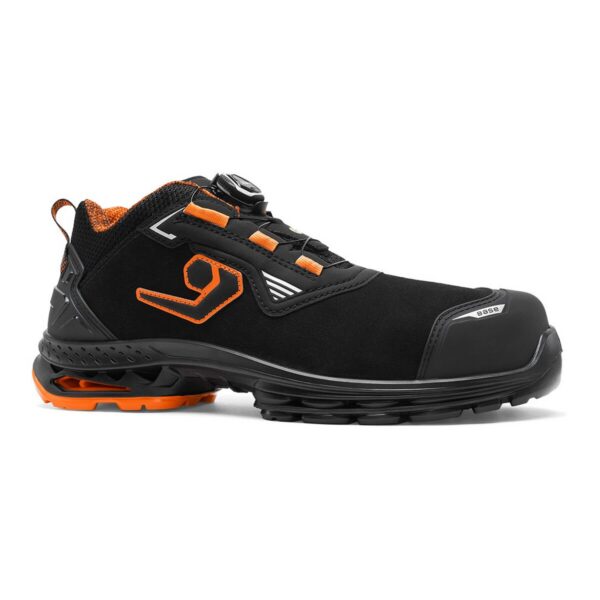 Base Sicherheitshalbschuh Istanbul ESD S3S in schwarz/orange