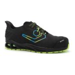 Base Sicherheitshalbschuh K-Flick ESD S3S – schwarz/grün - Toolcon.works Base Sicherheitshalbschuh K-Flick ESD S3S