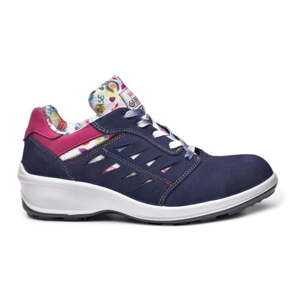 Base Sicherheitshalbschuh Kate S3L in blau/pink