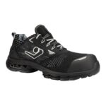 Base Sicherheitshalbschuh London ESD S1PS – schwarz/grau - Toolcon.works Base Sicherheitshalbschuh London ESD S1PS