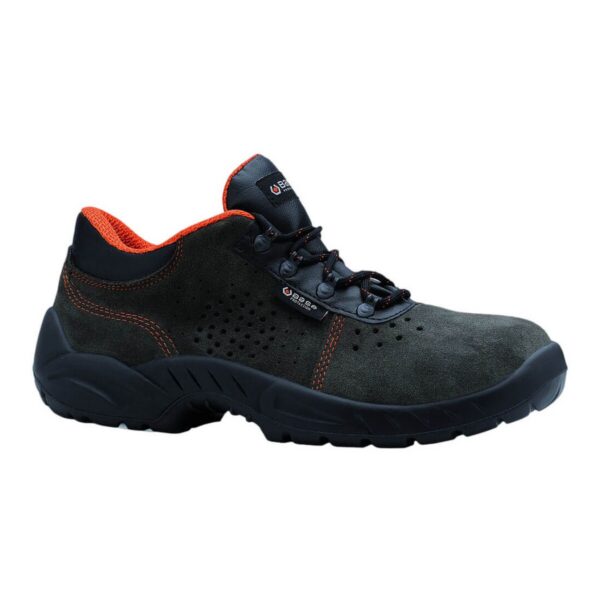 Base Sicherheitshalbschuh Opera S1PS in grau/orange