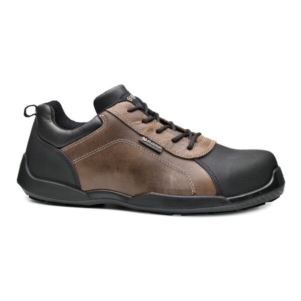 Base Sicherheitshalbschuh Rafting S3L in braun/schwarz