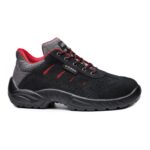 Base Sicherheitshalbschuh Toledo S1PL – schwarz/rot - Toolcon.works Base Sicherheitshalbschuh Toledo S1PL