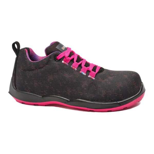Base Sicherheitshalbschuh Violet S3L in schwarz/fuchsia