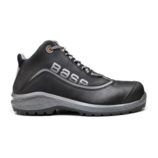 Base Sicherheitshochschuh Be-Free Top S3S in schwarz/grau