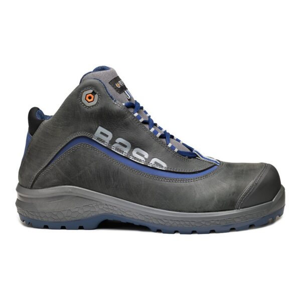 Base Sicherheitshochschuh Be-Joy Top S3S in grau/blau