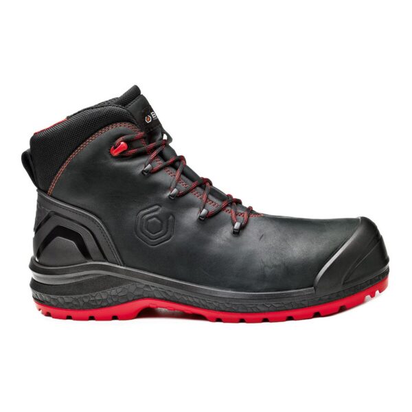 Base Sicherheitshochschuh Be-Strong Top S3S in schwarz/rot