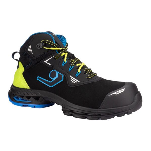 Base Sicherheitshochschuh Boston ESD S3S in schwarz/grün