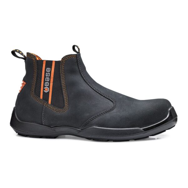 Base Sicherheitshochschuh Dealer S1PS in schwarz/orange