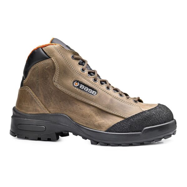Base Sicherheitshochschuh Geldof S3 in braun/schwarz