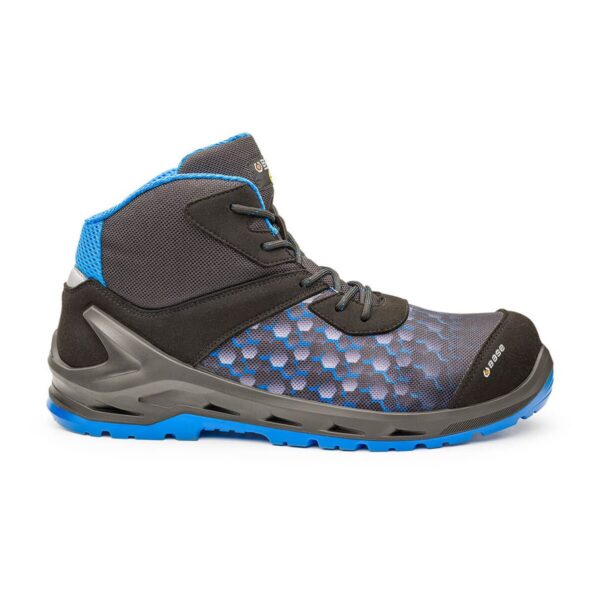 Base Sicherheitshochschuh I-Robox Blue Top ESD S3S in grau