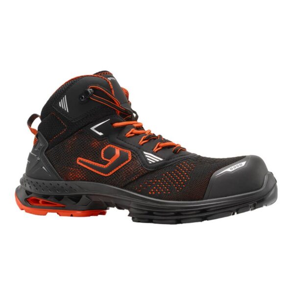 Base Sicherheitshochschuh Paris ESD S1PS in schwarz/orange