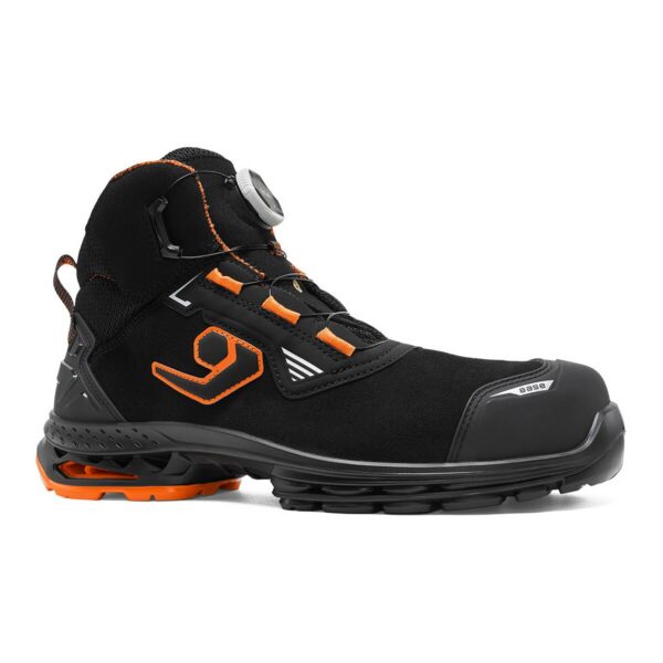 Base Sicherheitshochschuh Tokyo ESD S3S in schwarz/orange