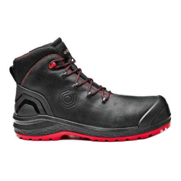 Base Sicherheitsstiefel Be-Uniform Top S3S in schwarz/rot