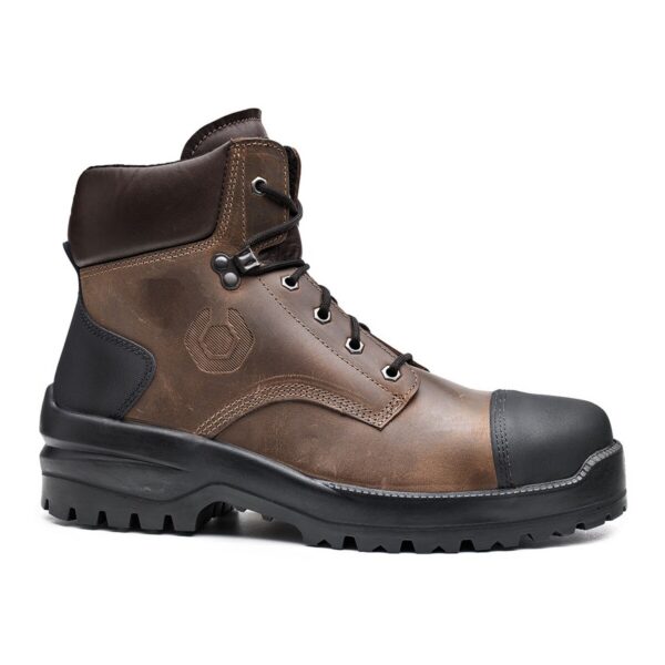 Base Sicherheitsstiefel Bison Top S3L in braun/schwarz