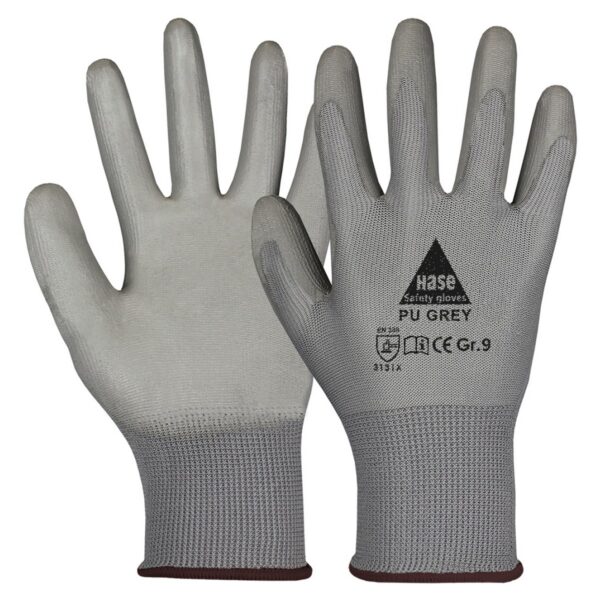 Hase Montagehandschuh PU Grey in grau