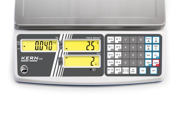 KERN Zählwaage CIB 10K-3 – Ansicht 5 - Toolcon.works KERN Zählwaage 3 kg
