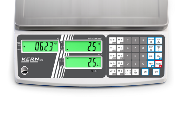 KERN Zählwaage CIB 10K-3 – Ansicht 6 - Toolcon.works KERN Zählwaage 3 kg