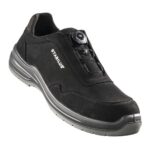 Stabilus Sicherheitshalbschuh Jorden low black twist ESD S3 – Seitenansicht - Toolcon.works Stabilus Sicherheitshalbschuh Jorden low black twist ESD S3