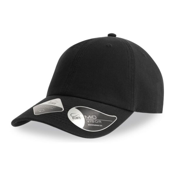 Atlantis Fraser Dad Cap in schwarz