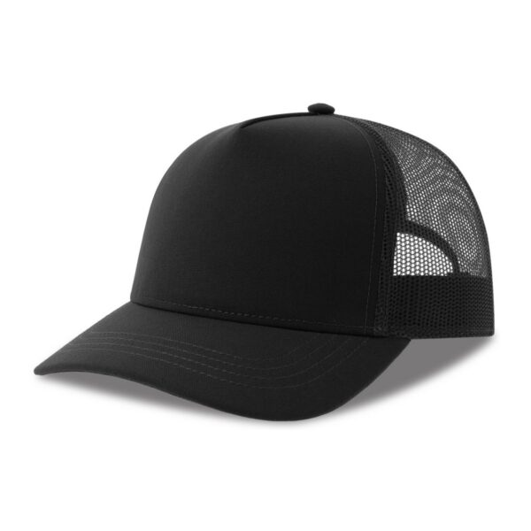 Atlantis Rapper Canvas-S Trucker Cap in schwarz