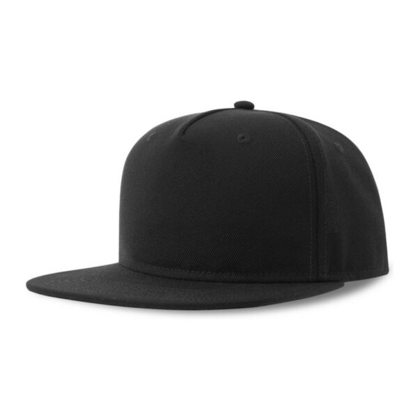 Atlantis Snap Five-S Snapback Cap in schwarz