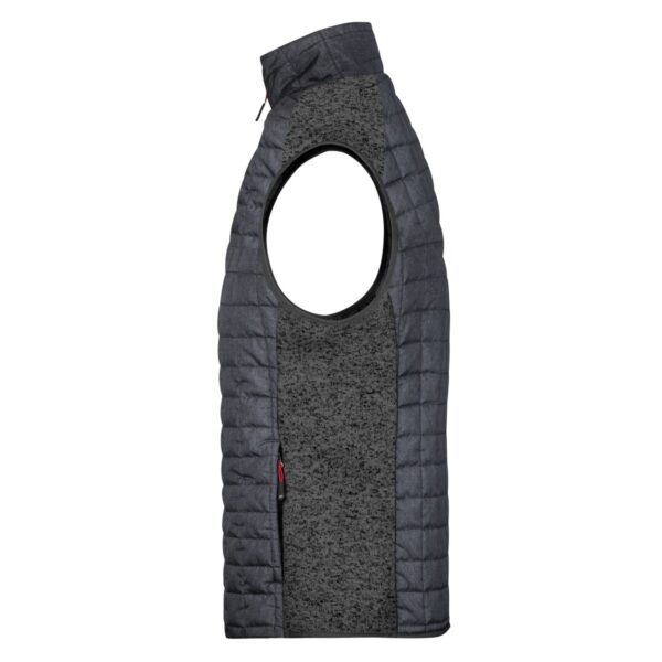 James & Nicholson Strickfleece-Hybridweste JN740