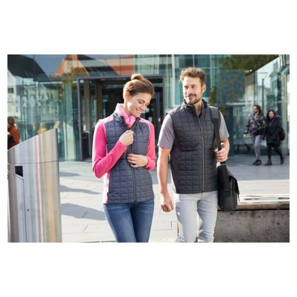James & Nicholson Strickfleece-Hybridweste JN740