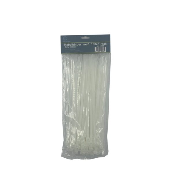 Kabelbinder 7,2 × 400 mm, 100er Pack