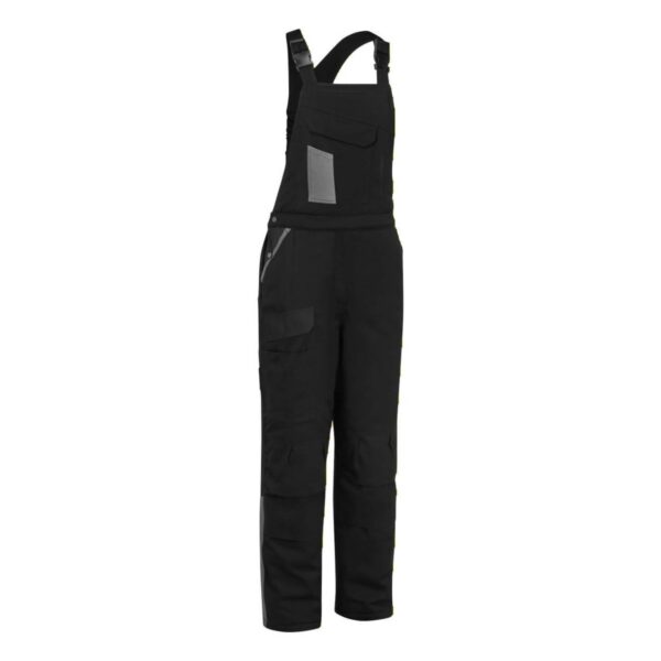 Portwest WX1 Zweifarbige Baumwoll-Latzhose CD112 – besonders günstig in schwarz/grau
