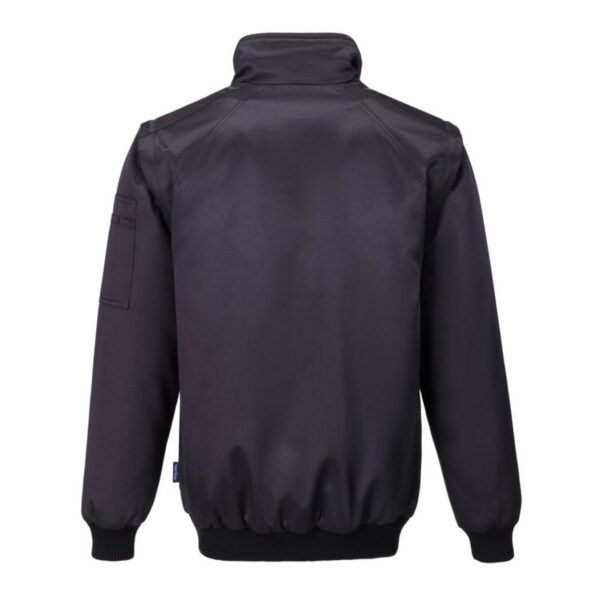 Portwest WX2 Eco Pilotjacke CD802 – schwarz Rückseite - Toolcon.works Portwest WX2 Eco Pilotjacke