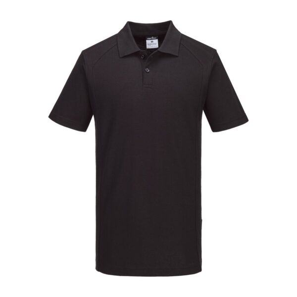Portwest WX2 Poloshirt kurzarm CD812 in schwarz
