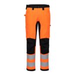 Portwest WX2 Eco Hi-Vis Stretch Arbeitsbundhose CD848 – Hi-vis Orange/Schwarz - Toolcon.works Portwest WX2 Eco Hi-Vis Stretch Arbeitsbundhose