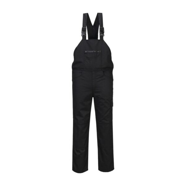 Portwest WX2 Eco Stretch Latzhose CD850 in schwarz