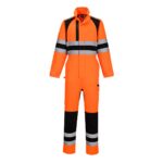 Portwest WX2 Eco Hi-Vis Overall CD855 – Hi-vis Orange/Schwarz - Toolcon.works Portwest WX2 Eco Hi-Vis Overall