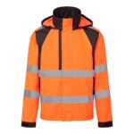 Portwest WX2 Eco Hi-Vis Regenjacke CD860 – Hi-vis Orange/Schwarz - Toolcon.works Portwest WX2 Eco Hi-Vis Regenjacke