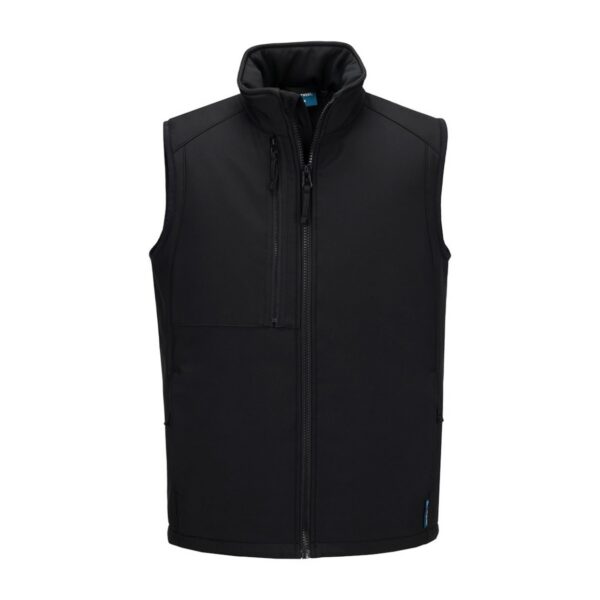 Portwest WX2 Eco Softshell-Bodywarmer (2L) CD877 in schwarz