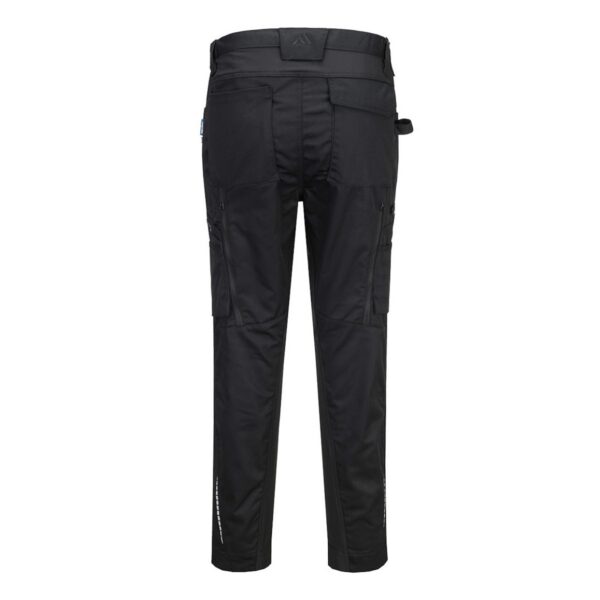 Portwest WX2 Eco Stretch Bundhose CD881 – schwarz Rückseite - Toolcon.works Portwest WX2 Eco Stretch Bundhose