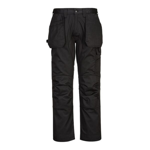 Portwest WX2 Eco Stretch Bundhose mit Holstertaschen CD883 in schwarz