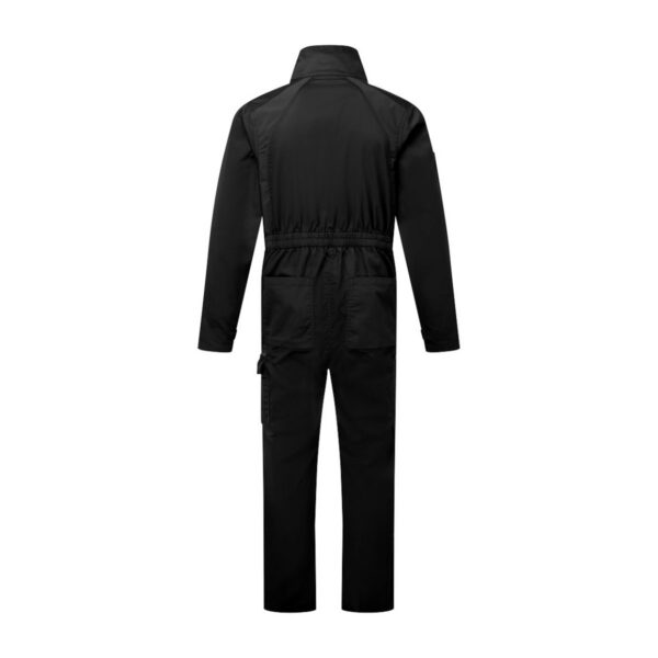 Portwest WX2 Eco Stretch Overall CD891 – schwarz Rückseite - Toolcon.works Portwest WX2 Eco Stretch Overall
