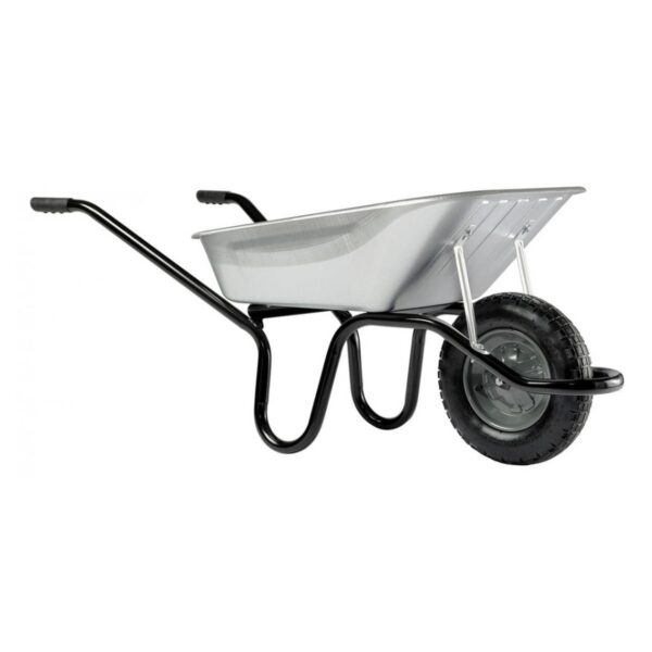 Schubkarre Aktiv Premium 100 l, verzinkt, Luftrad