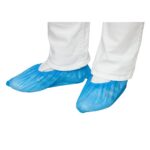 Überziehschuhe CPE, blau, 100 Stück